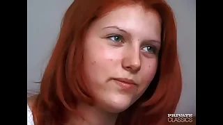 Redheaded Teen Agnes Porn's Premiere Was in this Aloof Shed